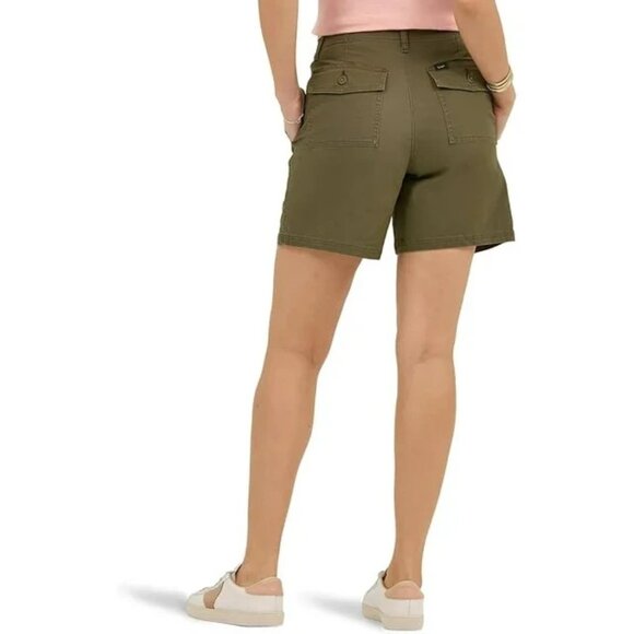 Lee Legendary Utility Short, Size 12M(Medium), 5" Inseam, Regular Fit, Green - Picture 3 of 4